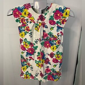 Tea Floral girls dress‎ size 6